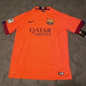 NIKE Barcelona Football/Soccer Jersey Size US-Larg